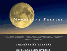 Tablet Screenshot of moonstonetheatrecompany.co.uk